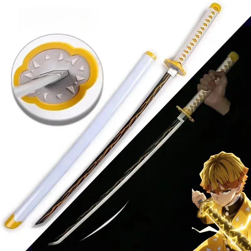 104cm Bright Katana LED Light Sword Kimetsu No Yaiba Anime Demon Slayer Cosplay - Maxwell shop