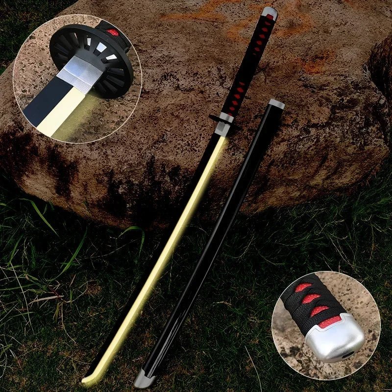 104cm Bright Katana LED Light Sword Kimetsu No Yaiba Anime Demon Slayer Cosplay - Maxwell shop