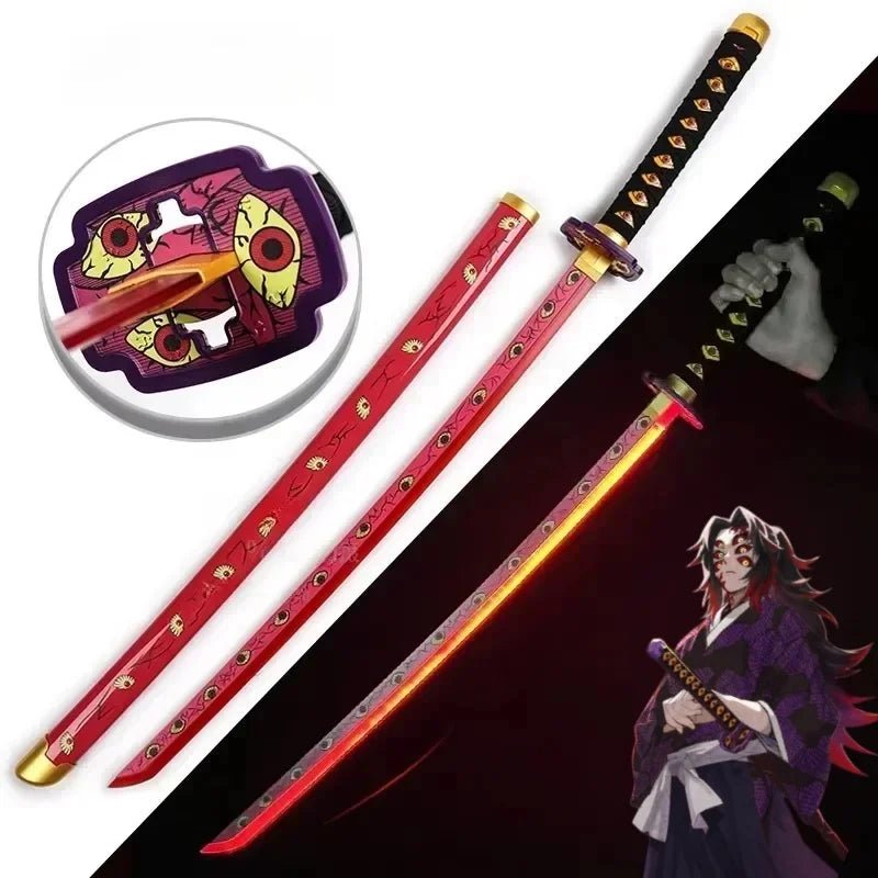 104cm Bright Katana LED Light Sword Kimetsu No Yaiba Anime Demon Slayer Cosplay - Maxwell shop
