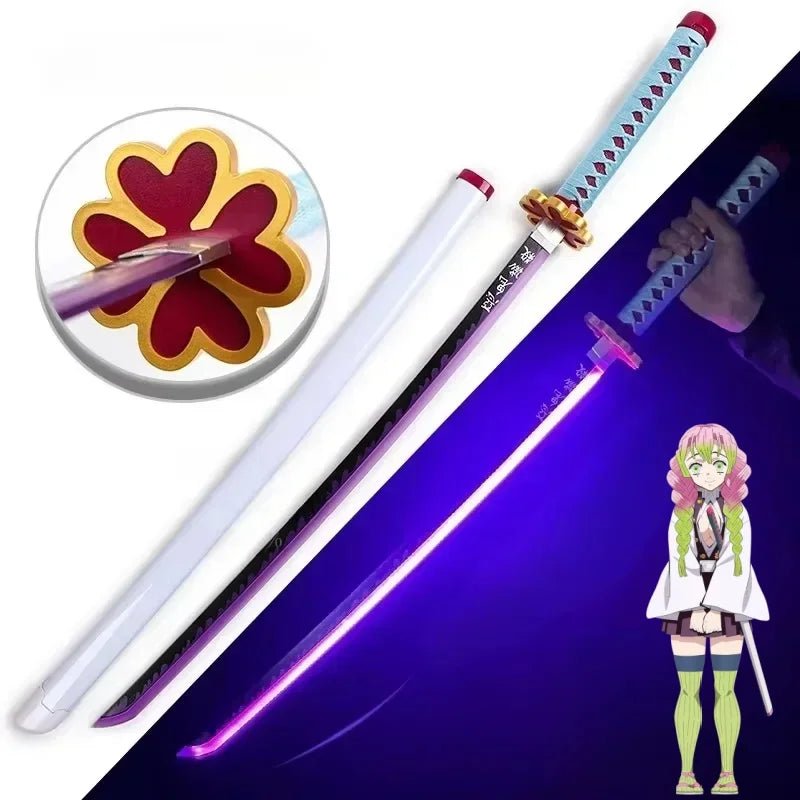 104cm Bright Katana LED Light Sword Kimetsu No Yaiba Anime Demon Slayer Cosplay - Maxwell shop