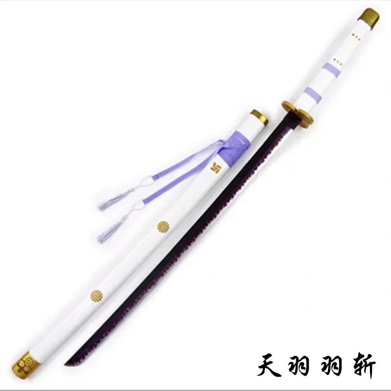 104cm Roronoa Zoro Sword Anime One Piece Cosplay Knife Ninja Real Size Japanese Katana - Maxwell shop
