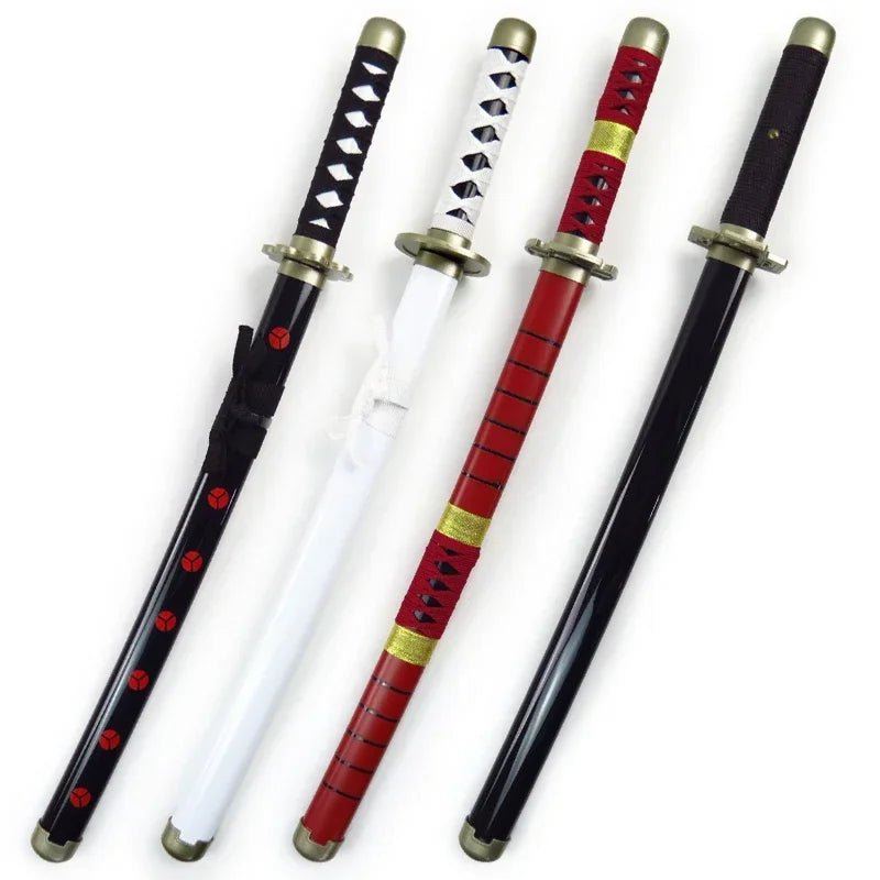 104cm Roronoa Zoro Sword Anime One Piece Cosplay Knife Ninja Real Size Japanese Katana - Maxwell shop