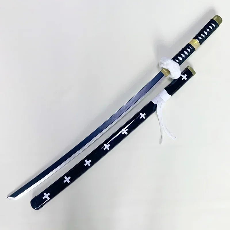 104cm Roronoa Zoro Sword Anime One Piece Cosplay Knife Ninja Real Size Japanese Katana - Maxwell shop