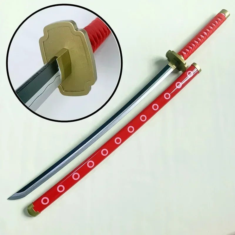 104cm Roronoa Zoro Sword Anime One Piece Cosplay Knife Ninja Real Size Japanese Katana - Maxwell shop
