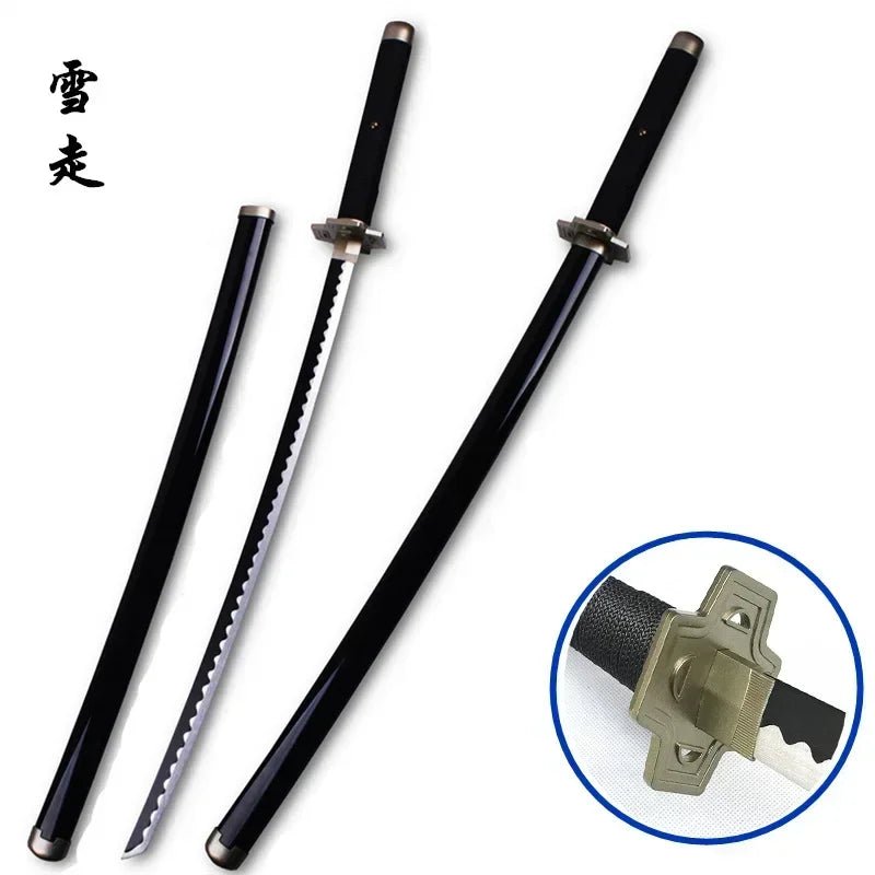 104cm Roronoa Zoro Sword Anime One Piece Cosplay Knife Ninja Real Size Japanese Katana - Maxwell shop