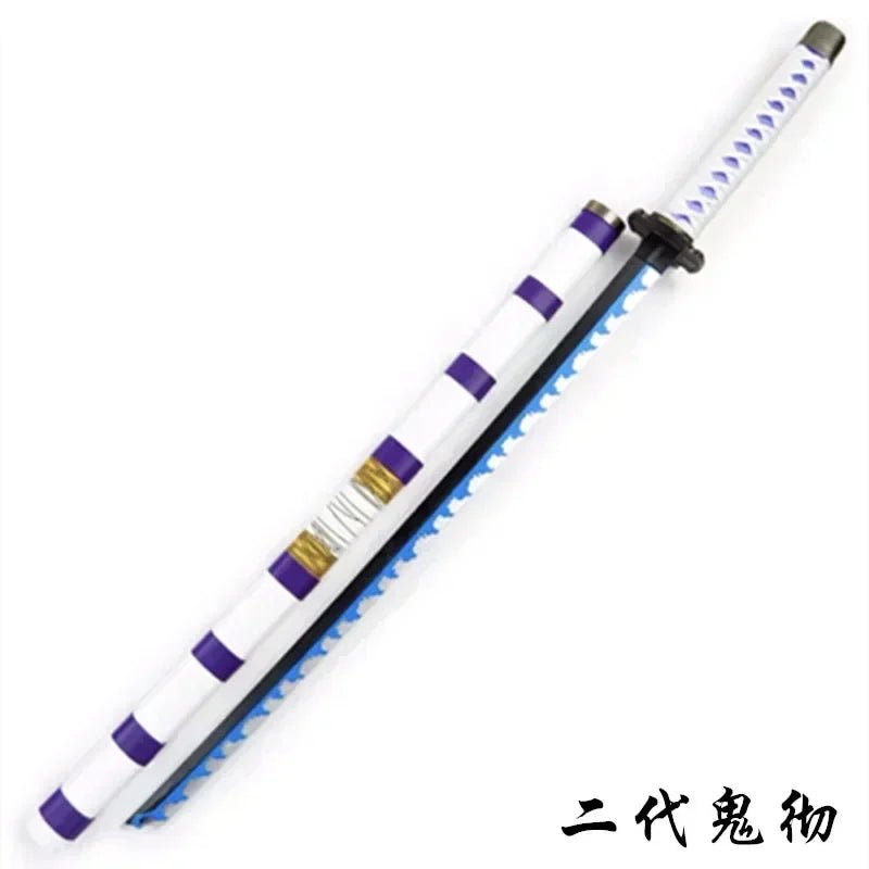 104cm Roronoa Zoro Sword Anime One Piece Cosplay Knife Ninja Real Size Japanese Katana - Maxwell shop