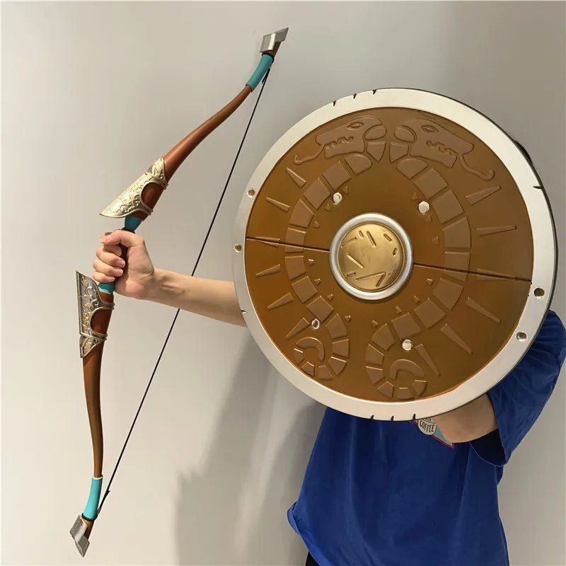 1:1 Skyward Sword Cosplay Sky Shield Dusk Shield Sunset Bow Set Weapons Sword - Maxwell shop