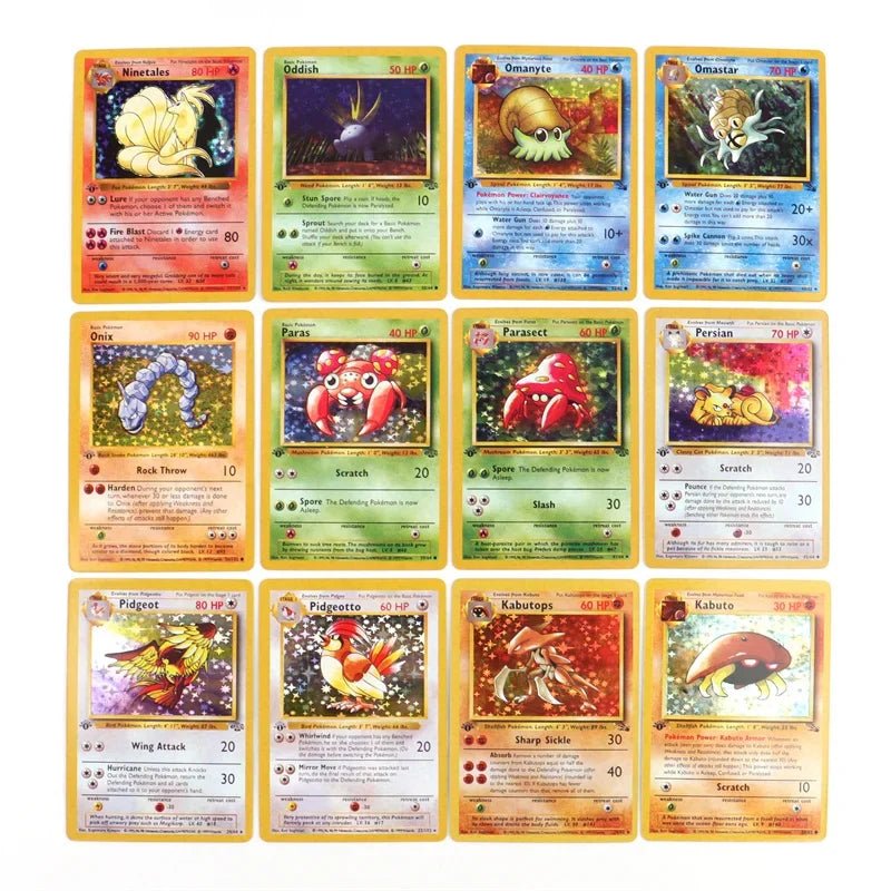 151Pcs/box 1996 First Generation Pokémon card Charizard Pikachu Mewtwo Blastoise - Maxwell shop
