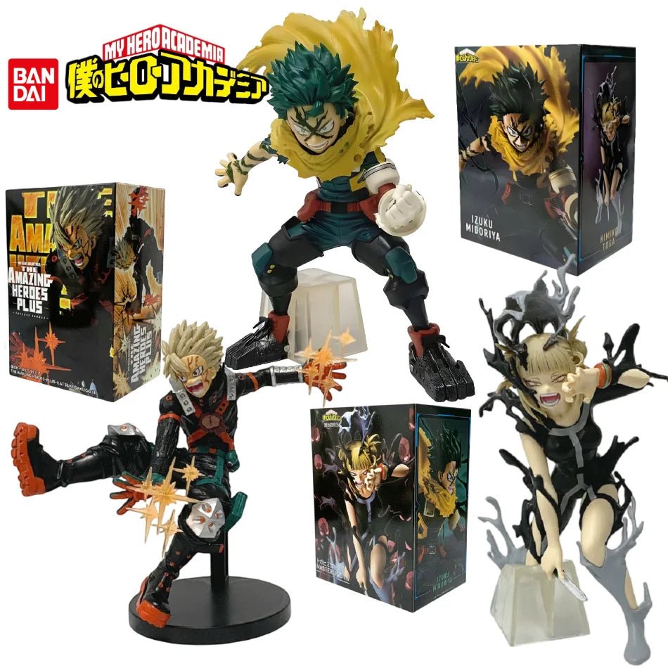 18-20cm My Hero Academia Anime Figures Midoriya Izuku Bakugou Katsuki Action Model - Maxwell shop
