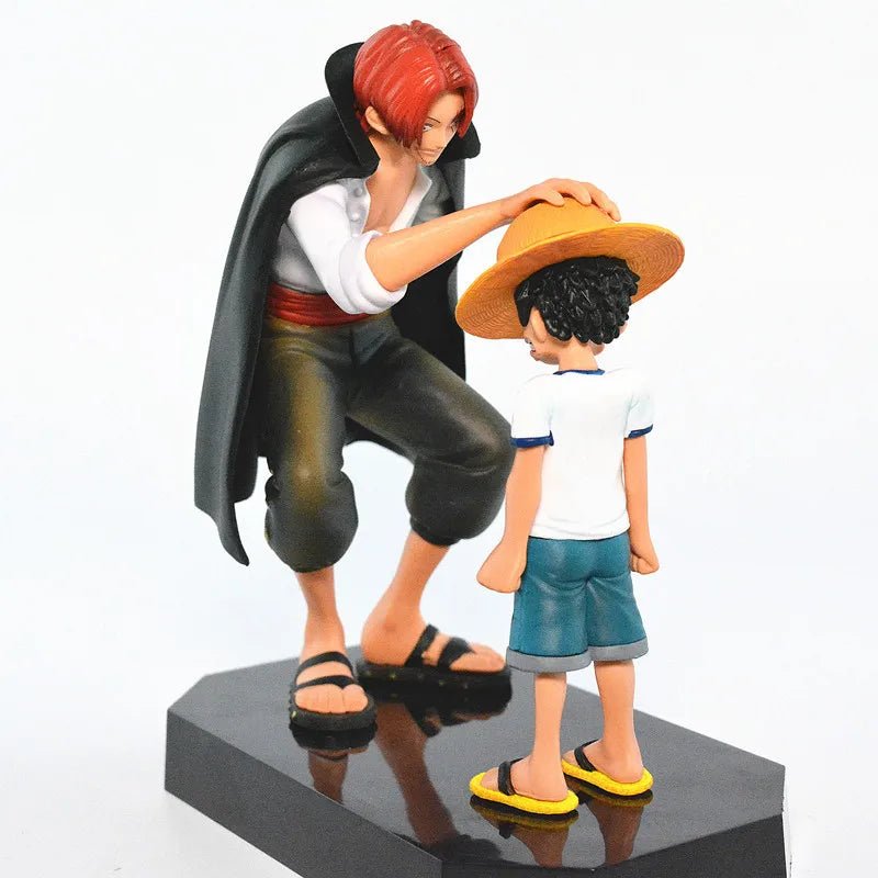 18cm One Piece Anime Figure Shanks Straw Hat Luffy Action Figure One Piece - Maxwell shop