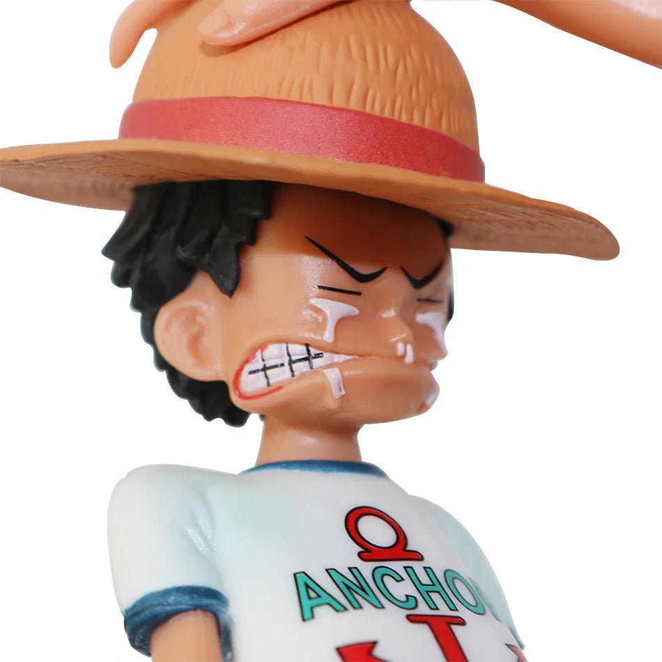 18cm One Piece Anime Figure Shanks Straw Hat Luffy Action Figure One Piece - Maxwell shop