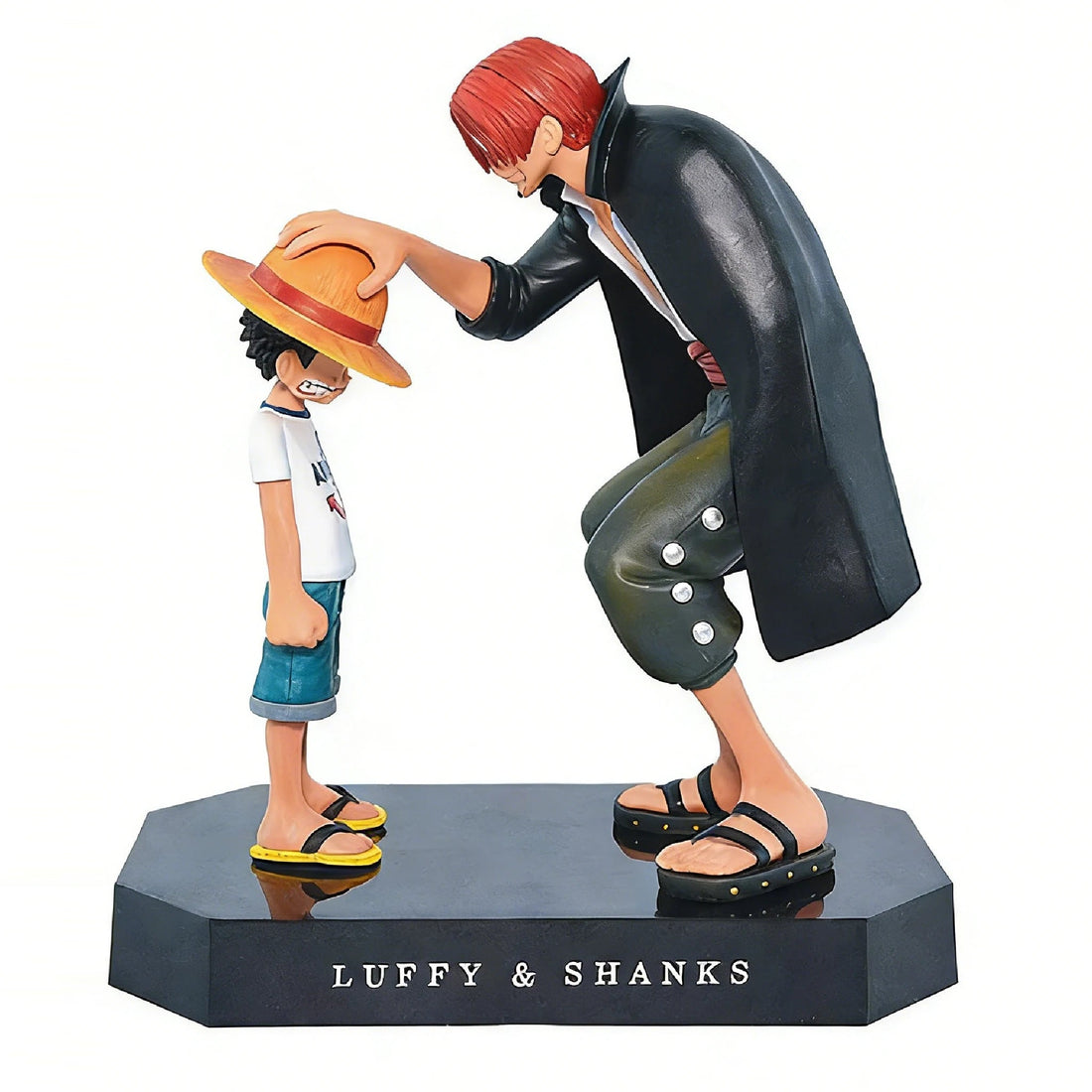 18cm One Piece Anime Figure Shanks Straw Hat Luffy Action Figure One Piece - Maxwell shop