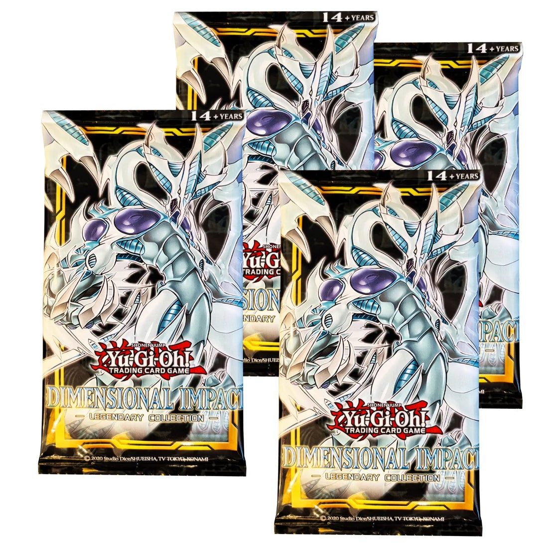 192Pcs Yu-Gi-Oh Anime Style Cards Blind Box Blue Eyes Dark Magician Exodia Yugioh - Maxwell shop