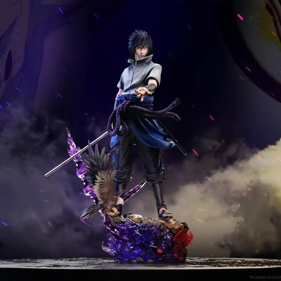 22cm Naruto Anime Figure Naruto And Sasuke GK Collection Figures Statue Anime - Maxwell shop