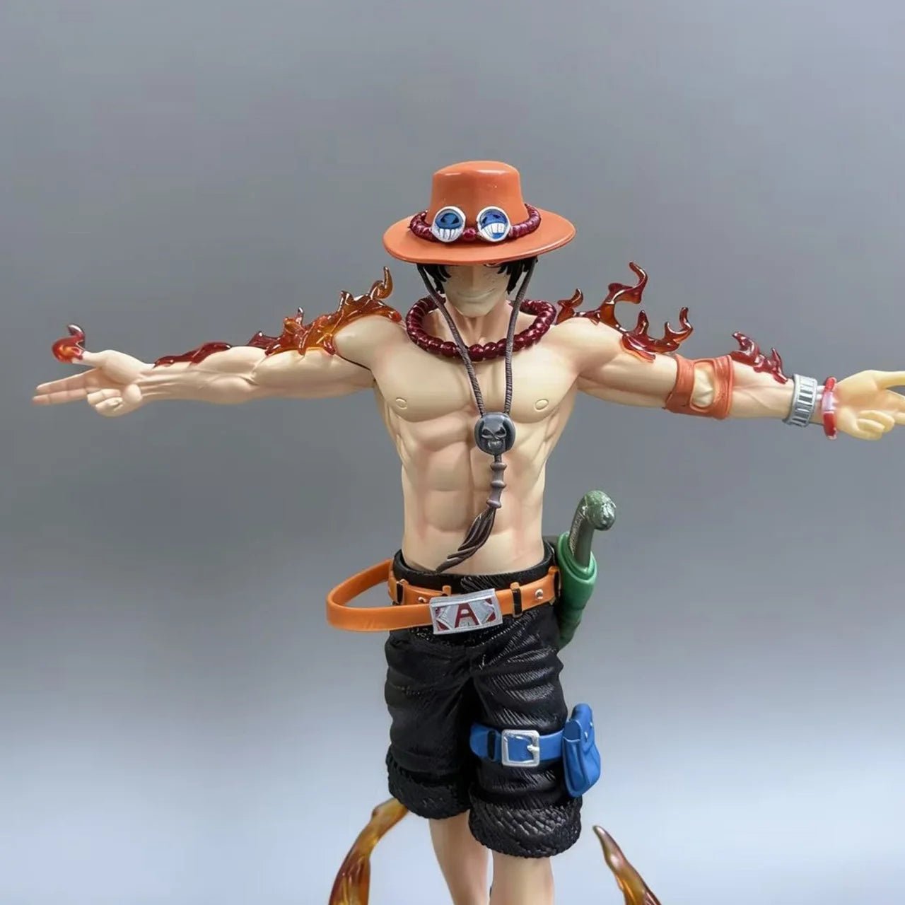 28cm Anime One Piece Ace Figure Portgas D Ace Action Figurine - Maxwell shop