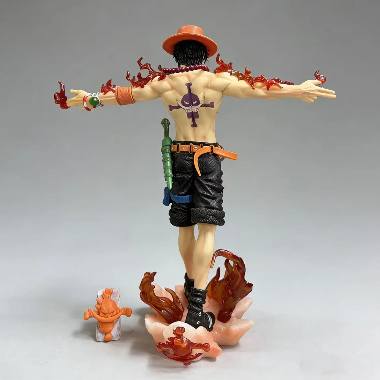 28cm Anime One Piece Ace Figure Portgas D Ace Action Figurine - Maxwell shop