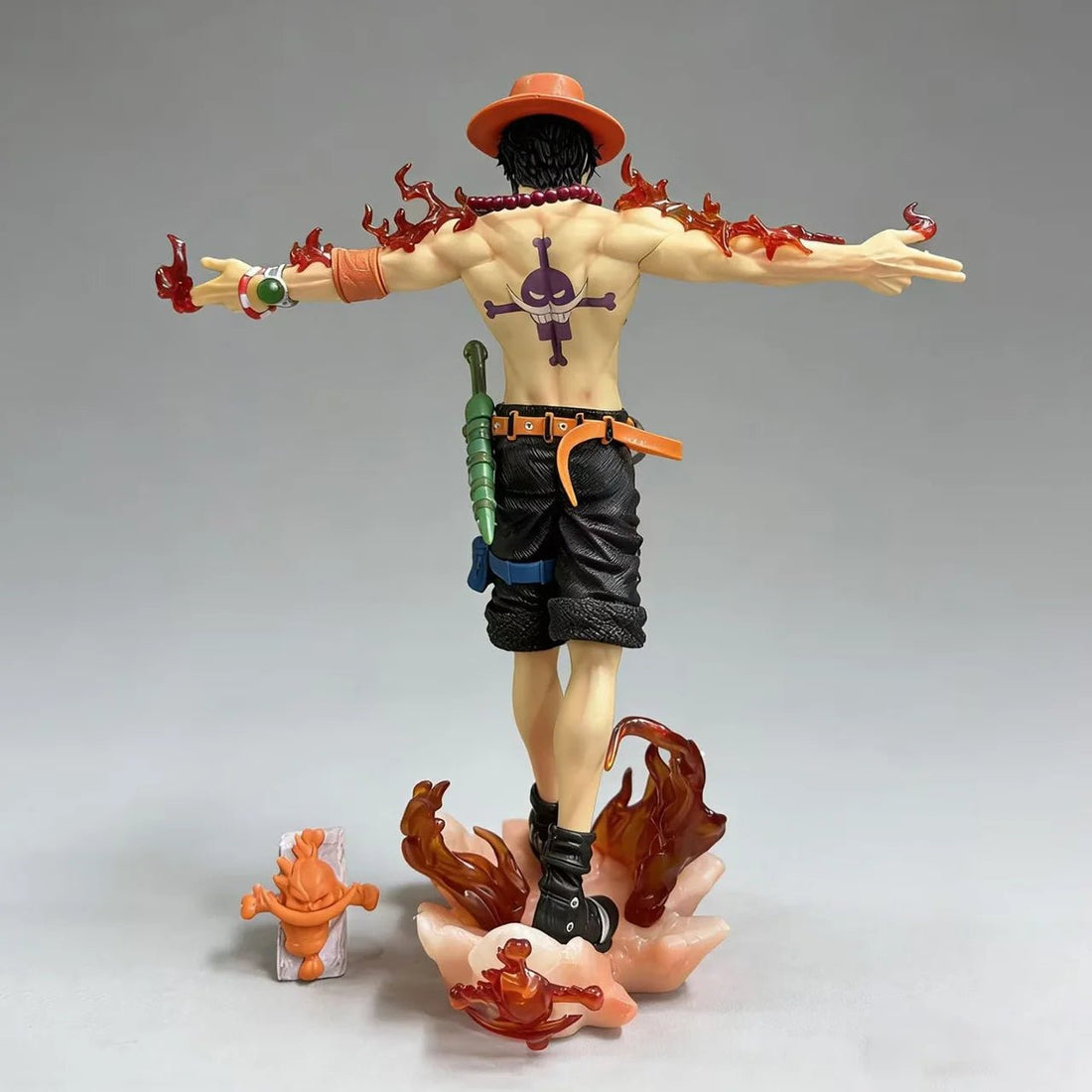 28cm Anime One Piece Ace Figure Portgas D Ace Action Figurine - Maxwell shop