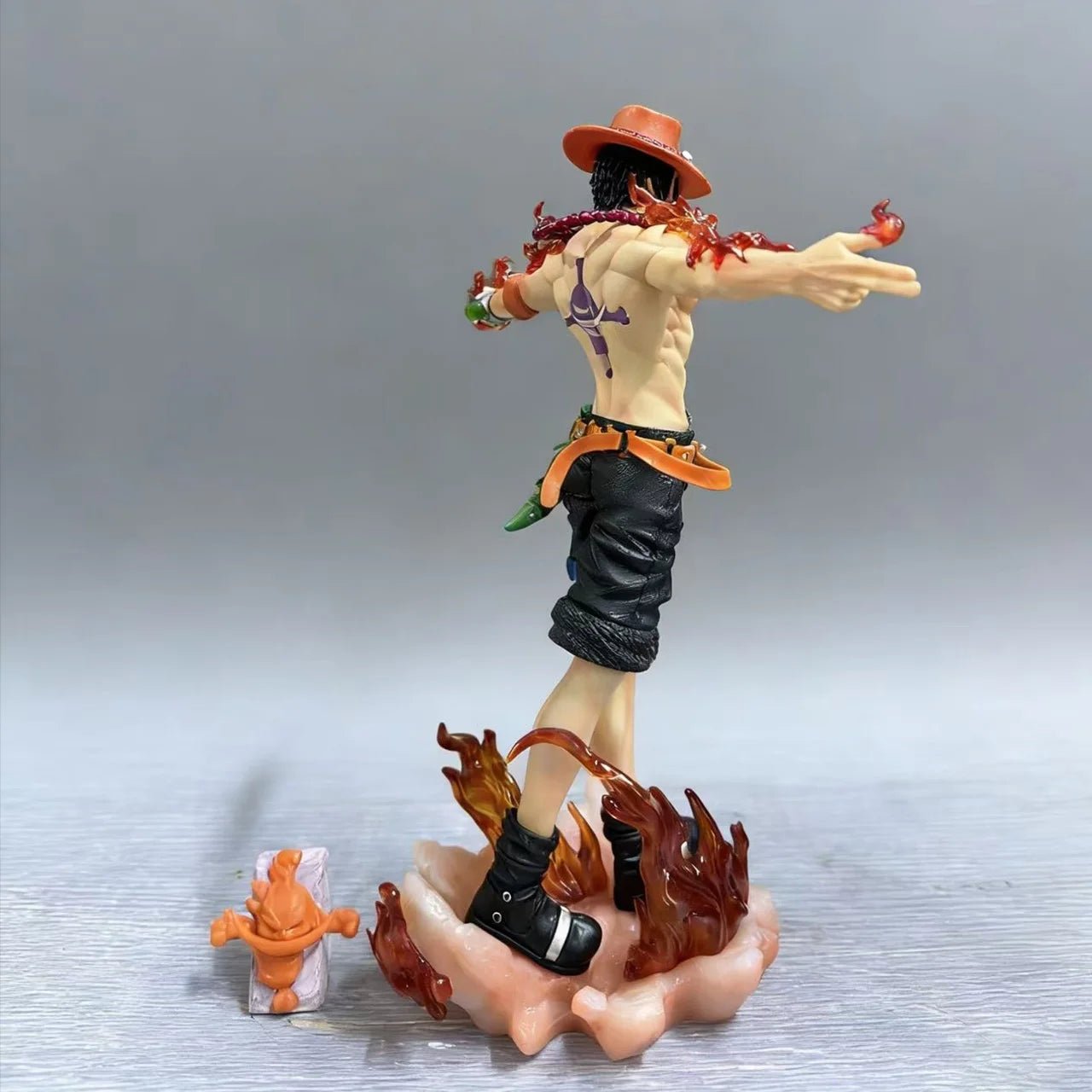 28cm Anime One Piece Ace Figure Portgas D Ace Action Figurine - Maxwell shop