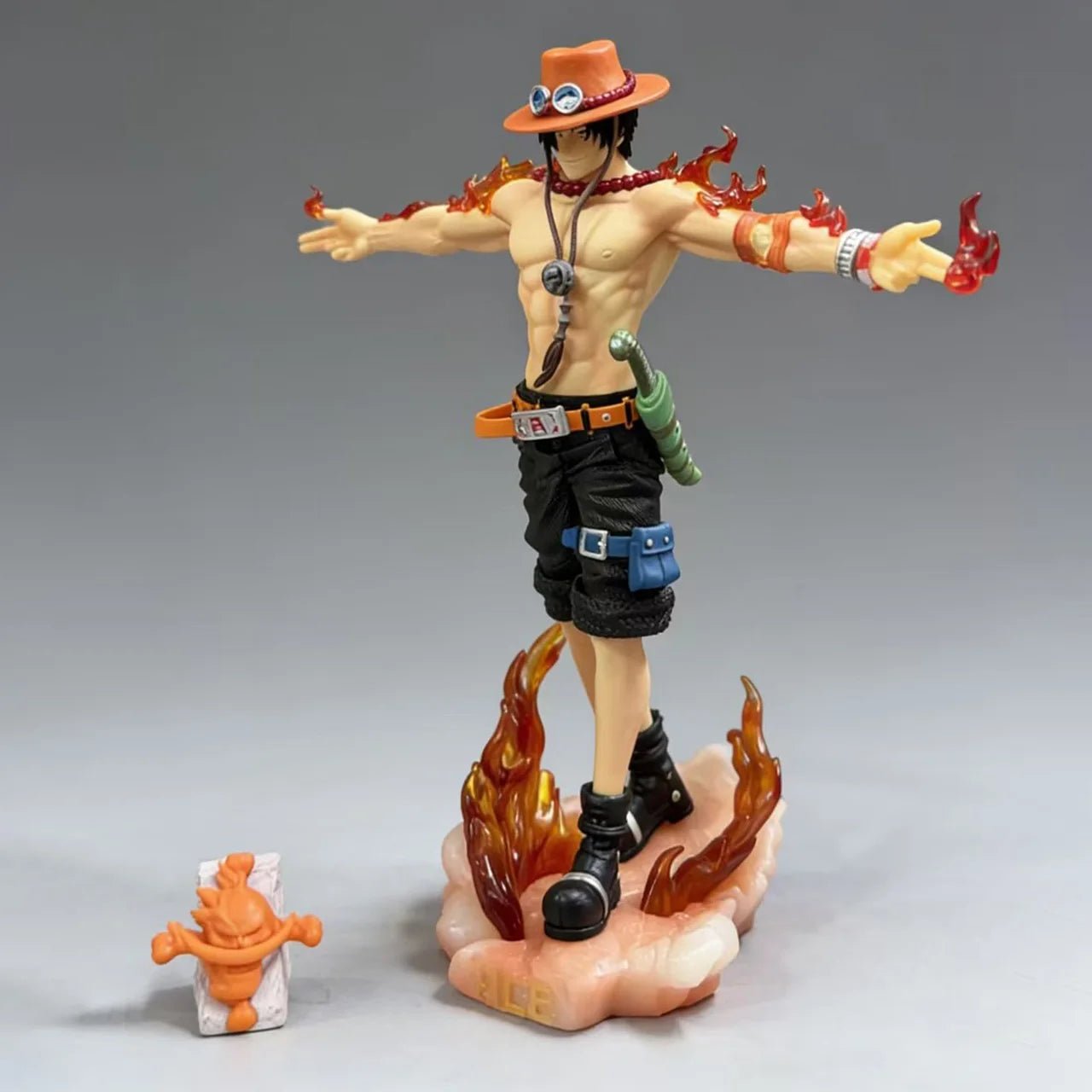 28cm Anime One Piece Ace Figure Portgas D Ace Action Figurine - Maxwell shop
