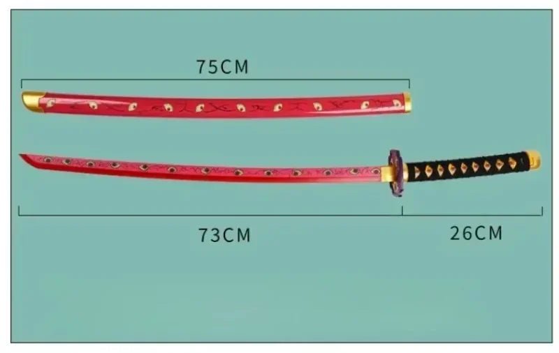 31/40inch Glow Demon Slayer Katana Luminous Sword LED Light Kyoujurou Anime Cosplay - Maxwell shop