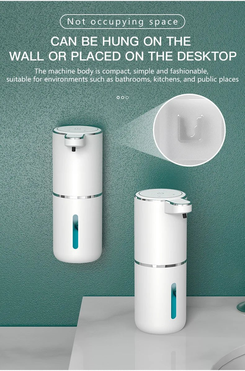 380ML Capacity Tabletop Or Wall-Mounted 4-Levels Adjustable Automatic Sensor Soap Dispenser - Maxwell shop