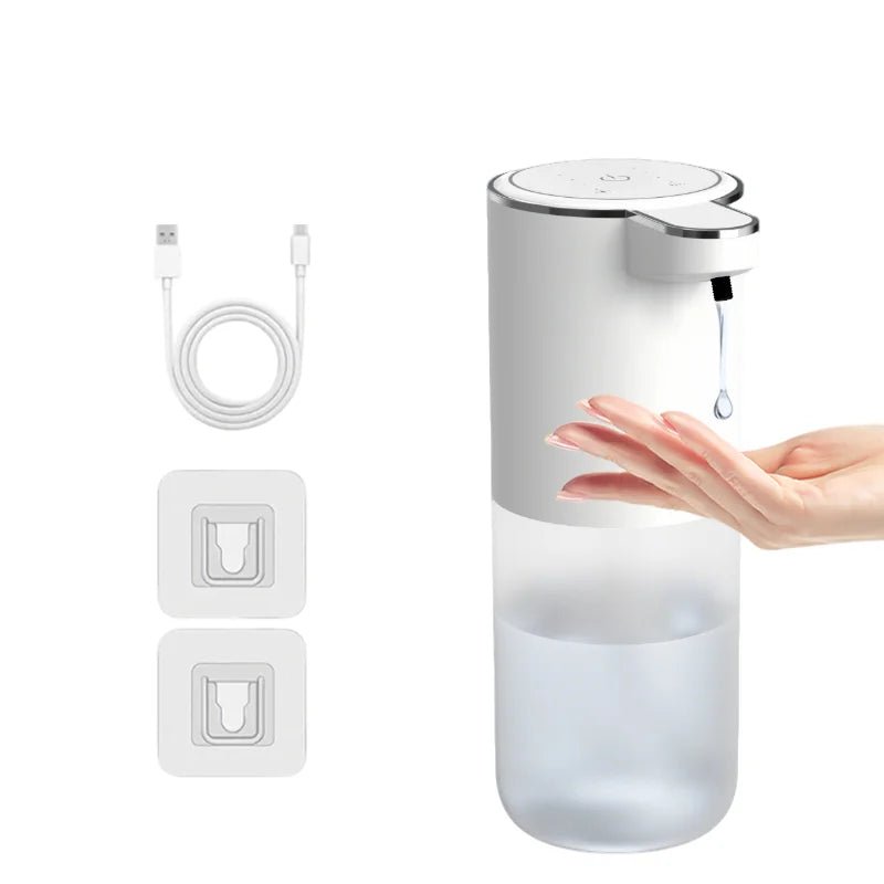 380ML Capacity Tabletop Or Wall-Mounted 4-Levels Adjustable Automatic Sensor Soap Dispenser - Maxwell shop