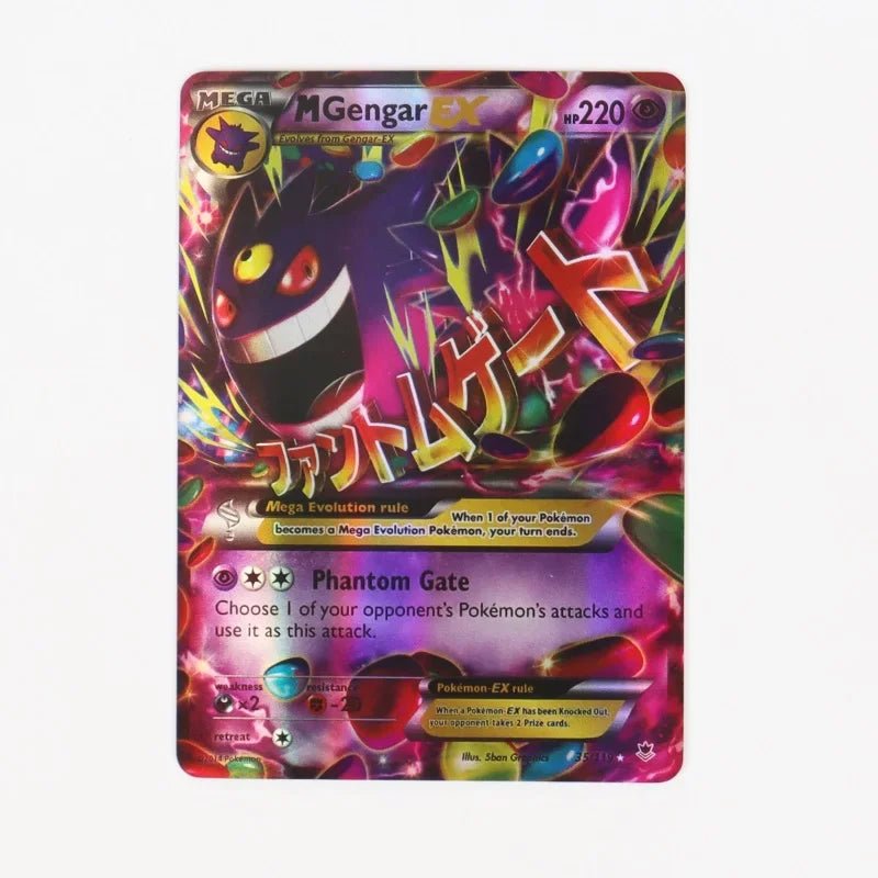 60/100Pcs English Pokemon Cards Shining MEGA GX Vmax TAG EX Vstar V Collection Cards - Maxwell shop