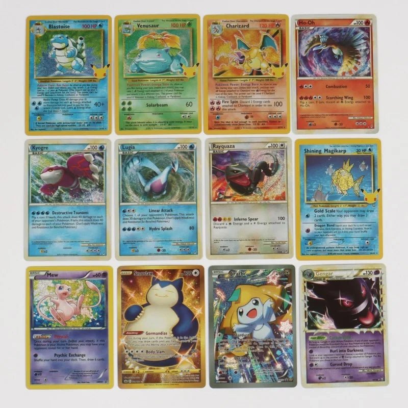 60/100Pcs English Pokemon Cards Shining MEGA GX Vmax TAG EX Vstar V Collection Cards - Maxwell shop