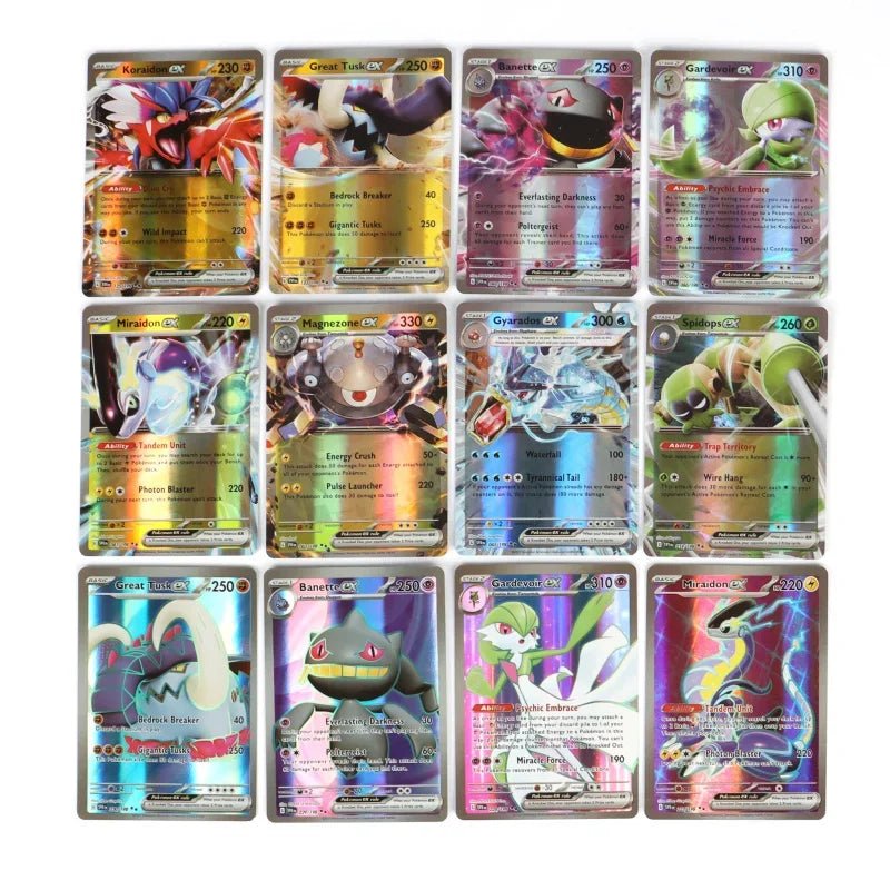 60/100Pcs English Pokemon Cards Shining MEGA GX Vmax TAG EX Vstar V Collection Cards - Maxwell shop