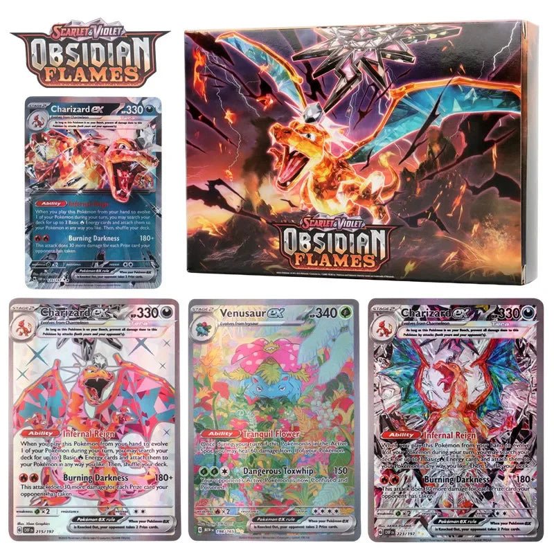 60/100Pcs English Pokemon Cards Shining MEGA GX Vmax TAG EX Vstar V Collection Cards - Maxwell shop
