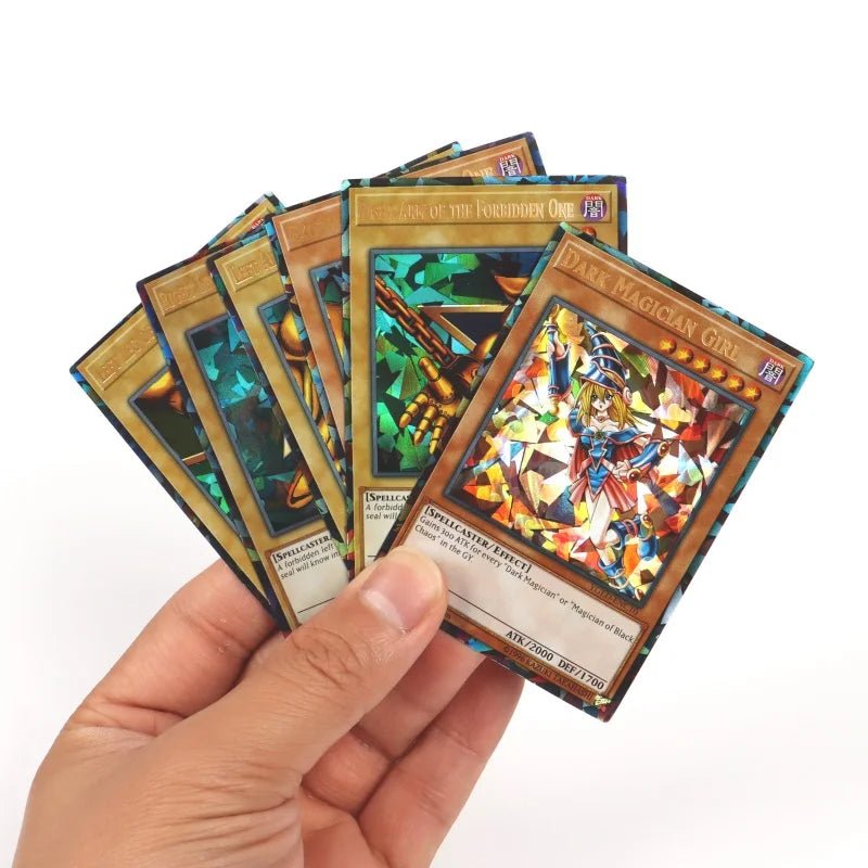 72PCS Yugioh Cards with Tin Box Yu Gi Oh Card Holographic English Version Golden duel - Maxwell shop