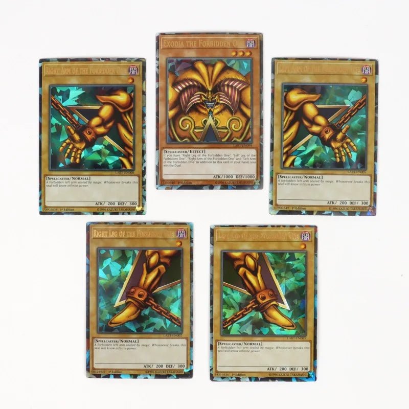 72PCS Yugioh Cards with Tin Box Yu Gi Oh Card Holographic English Version Golden duel - Maxwell shop