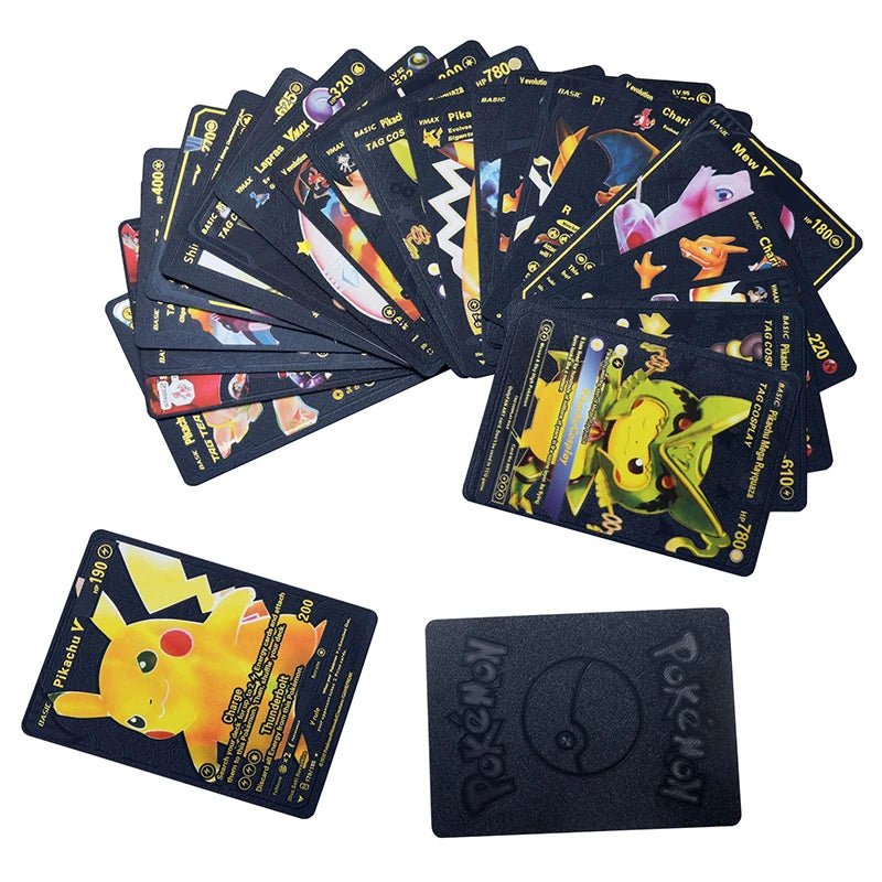 81 - 15Pcs Pokemon Cards Gold Silver Vmax GX Card Collection Battle Trainer Card - Maxwell shop
