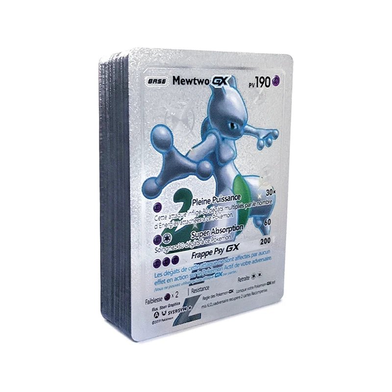 81 - 15Pcs Pokemon Cards Gold Silver Vmax GX Card Collection Battle Trainer Card - Maxwell shop