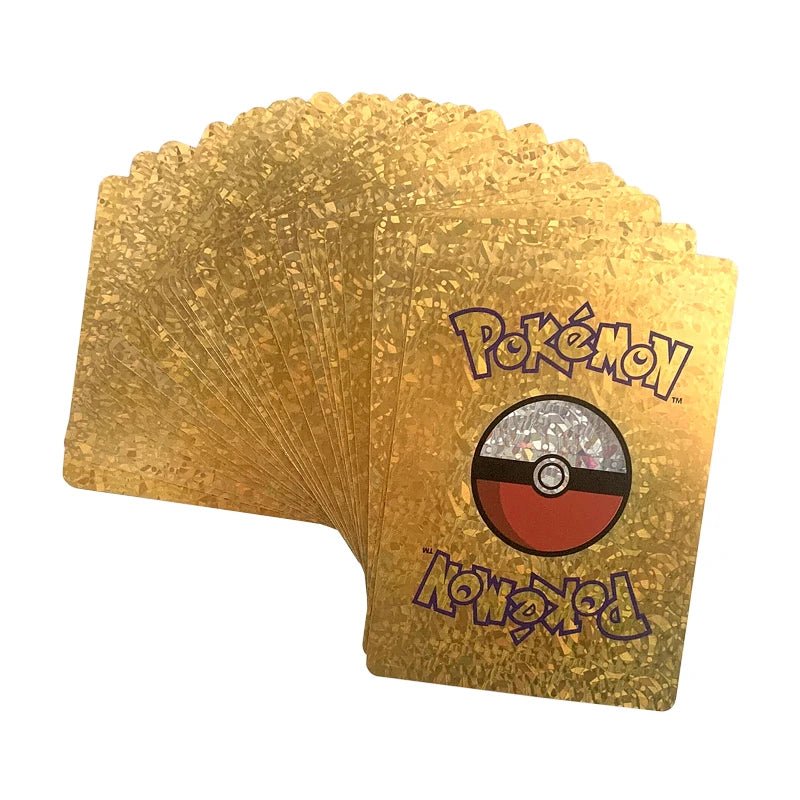 81 - 15Pcs Pokemon Cards Gold Silver Vmax GX Card Collection Battle Trainer Card - Maxwell shop