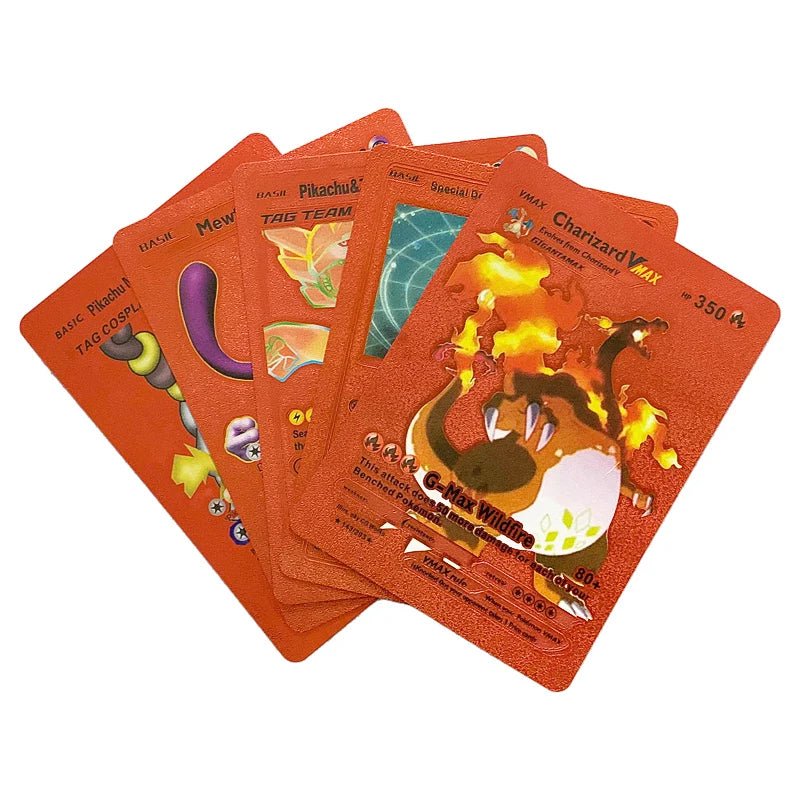 81 - 15Pcs Pokemon Cards Gold Silver Vmax GX Card Collection Battle Trainer Card - Maxwell shop
