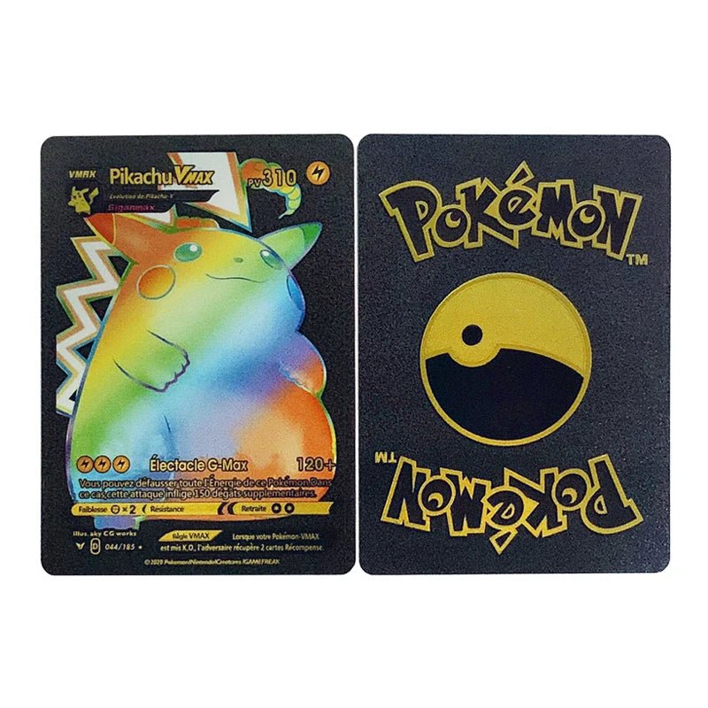 81 - 15Pcs Pokemon Cards Gold Silver Vmax GX Card Collection Battle Trainer Card - Maxwell shop