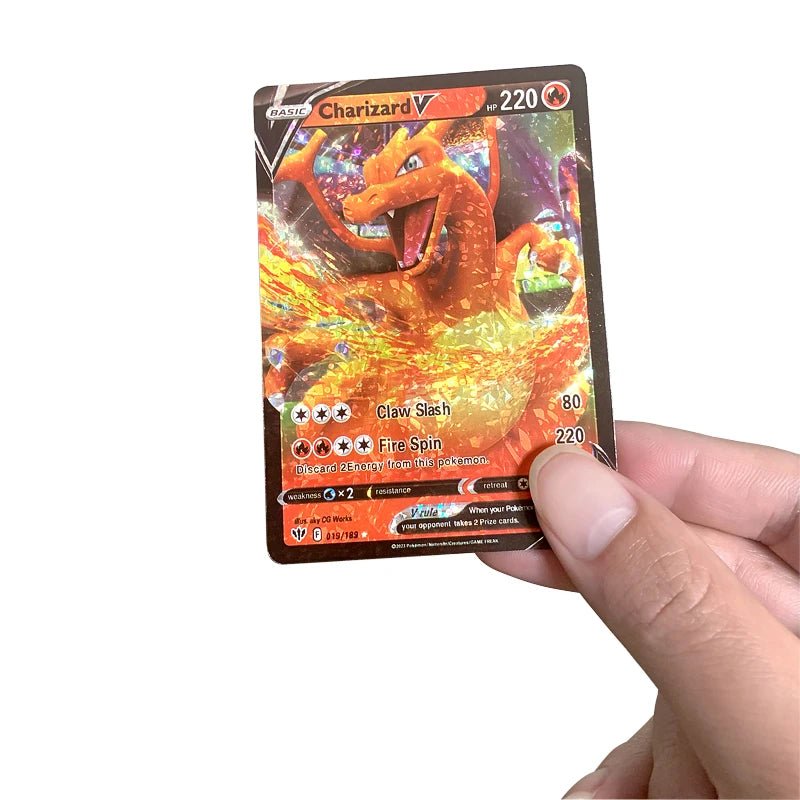 81 - 15Pcs Pokemon Cards Gold Silver Vmax GX Card Collection Battle Trainer Card - Maxwell shop