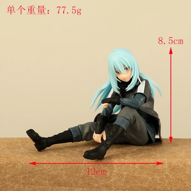 8.5CM Anime Tensei Shitara Slime Datta Ken Rimuru Tempest Figure 1/7 Sitting Model - Maxwell shop