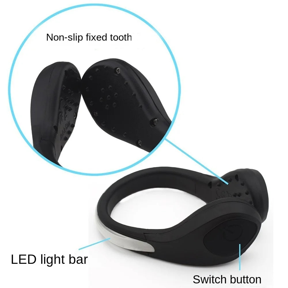 LED Luminous Shoe Clip Light Outdoor Running Cycling Lighting Safety Night light - Maxwell shop