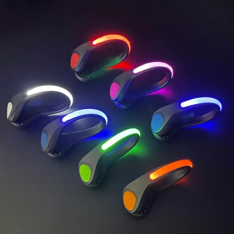 LED Luminous Shoe Clip Light Outdoor Running Cycling Lighting Safety Night light - Maxwell shop