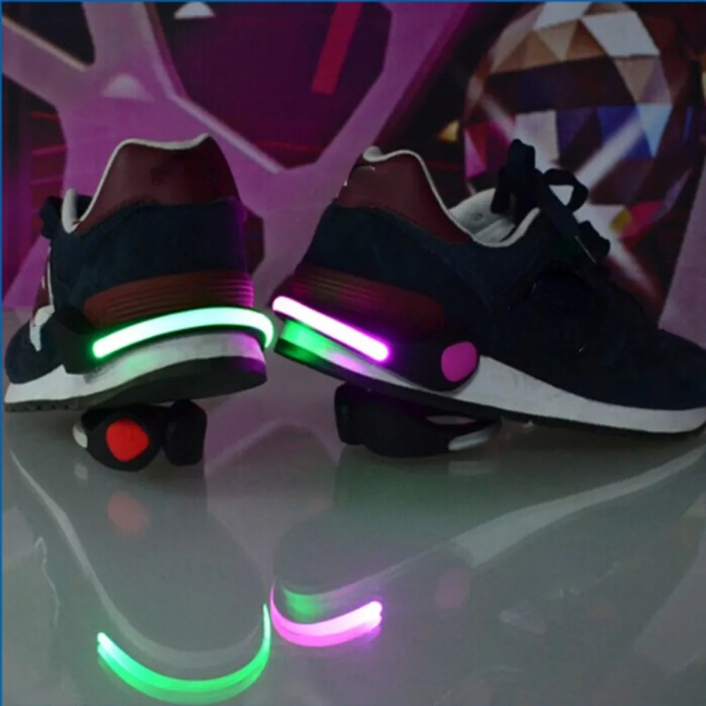 LED Luminous Shoe Clip Light Outdoor Running Cycling Lighting Safety Night light - Maxwell shop