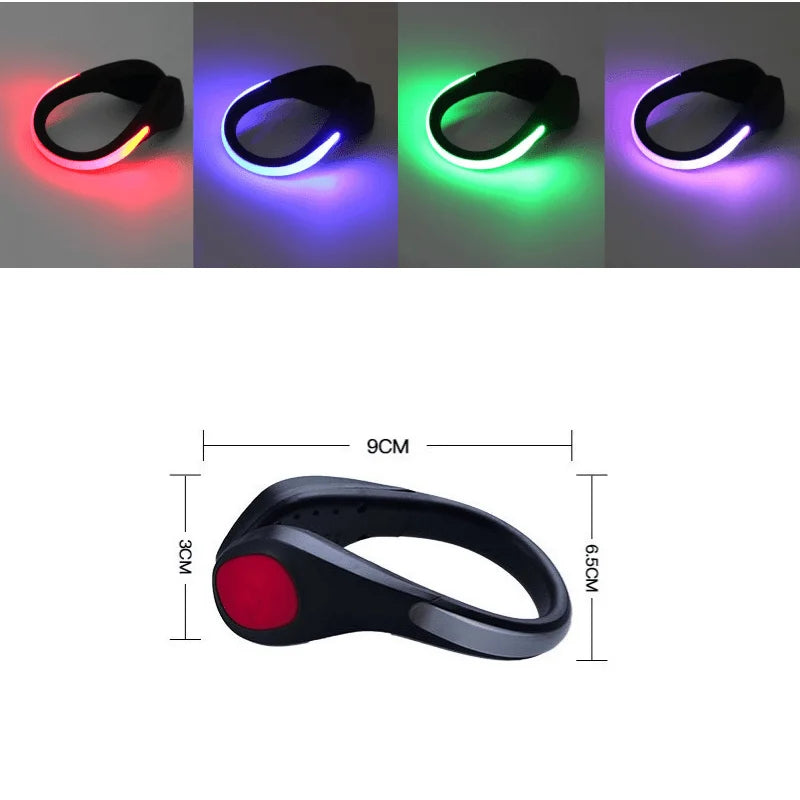 LED Luminous Shoe Clip Light Outdoor Running Cycling Lighting Safety Night light - Maxwell shop