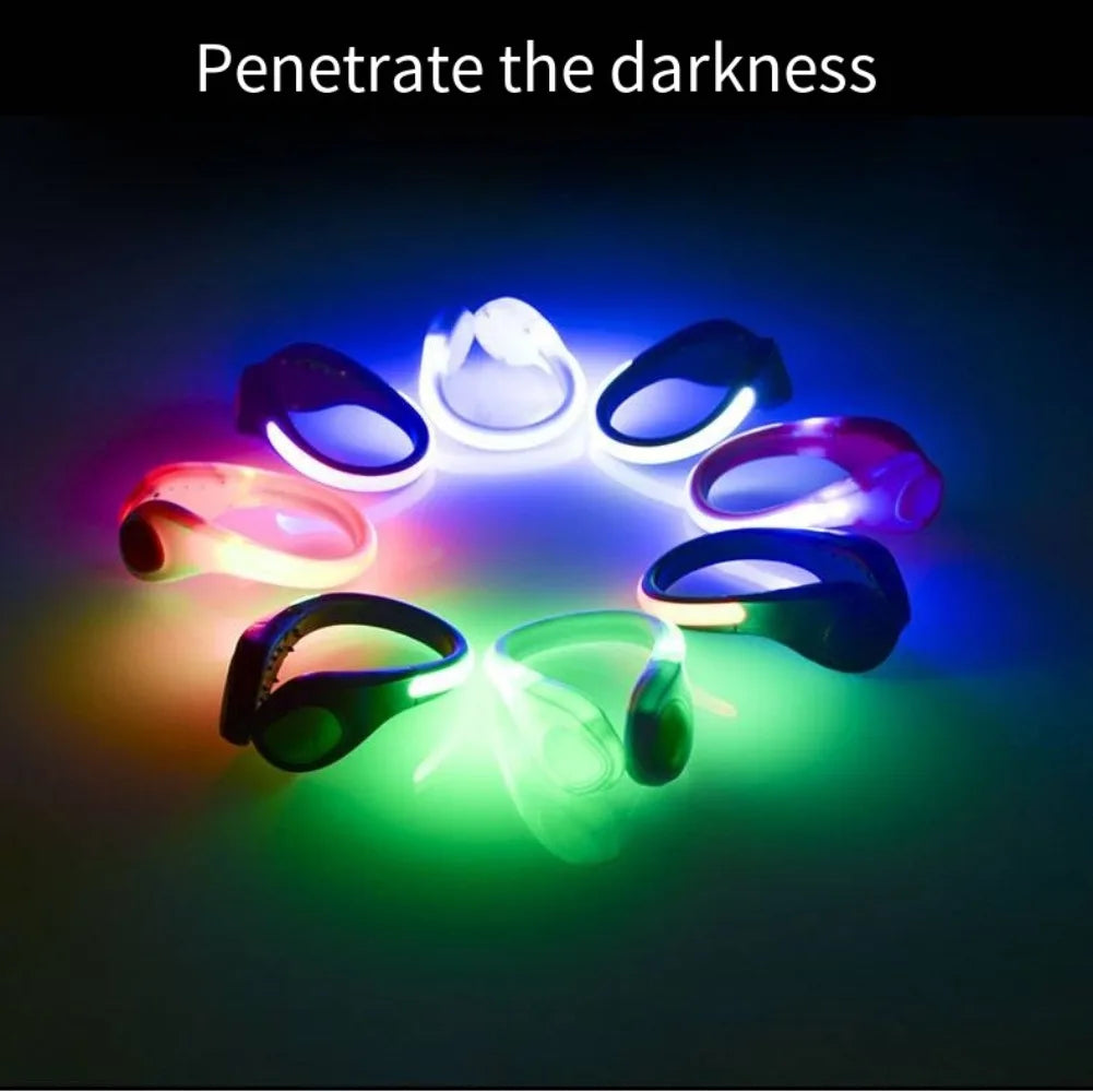 LED Luminous Shoe Clip Light Outdoor Running Cycling Lighting Safety Night light - Maxwell shop