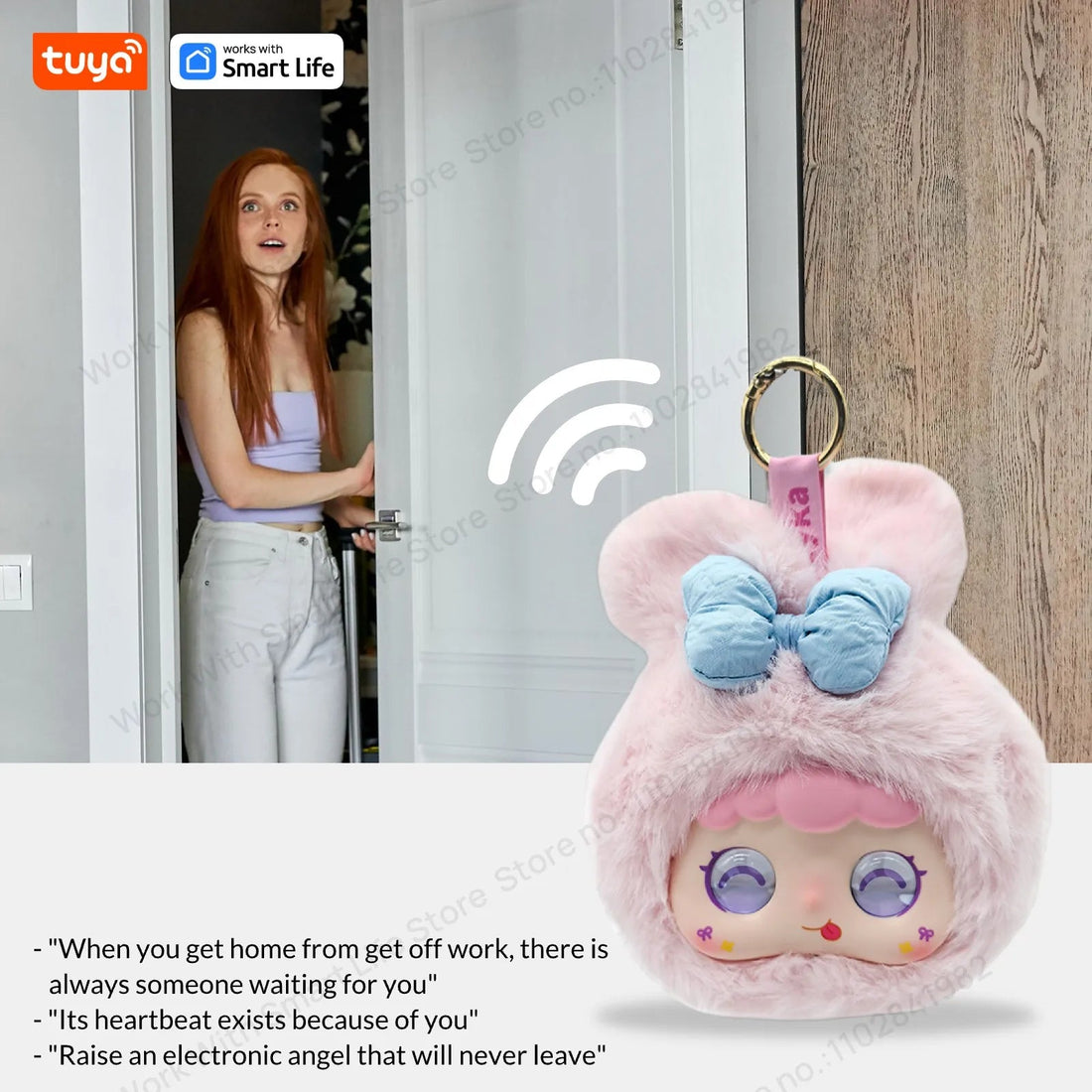 AI Plush Robot w/LED Eyes & Voice Control,Interactive Smart Toy Companion for Kids - Maxwell shop
