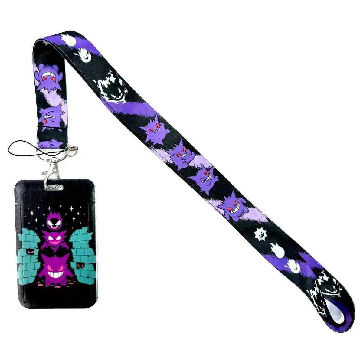 Anime Card Cases Card Lanyard Key Cosplay Badge ID Cards Holders Neck Straps - Maxwell shop