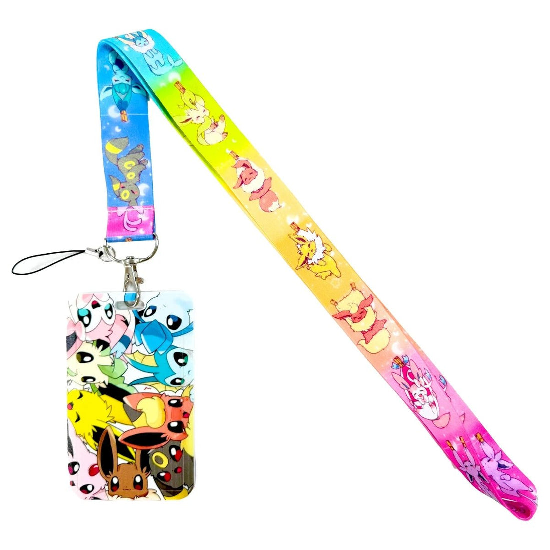 Anime Card Cases Card Lanyard Key Cosplay Badge ID Cards Holders Neck Straps - Maxwell shop