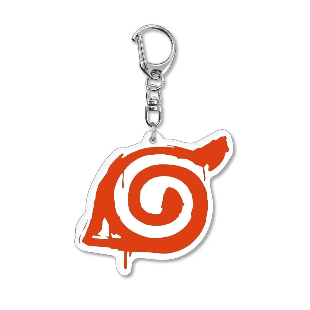 Anime Naruto Keychain Acrylic Uzumaki Kakashi Uchiha Sasuke Ltachi Figures Keyring - Maxwell shop