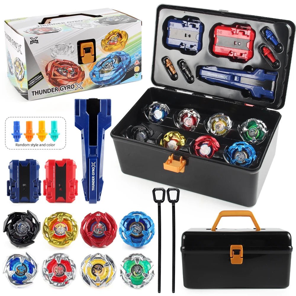 Beyblade X Spinning Toy Kit Gyro Metal Battle Tops with Launchers - Maxwell shop