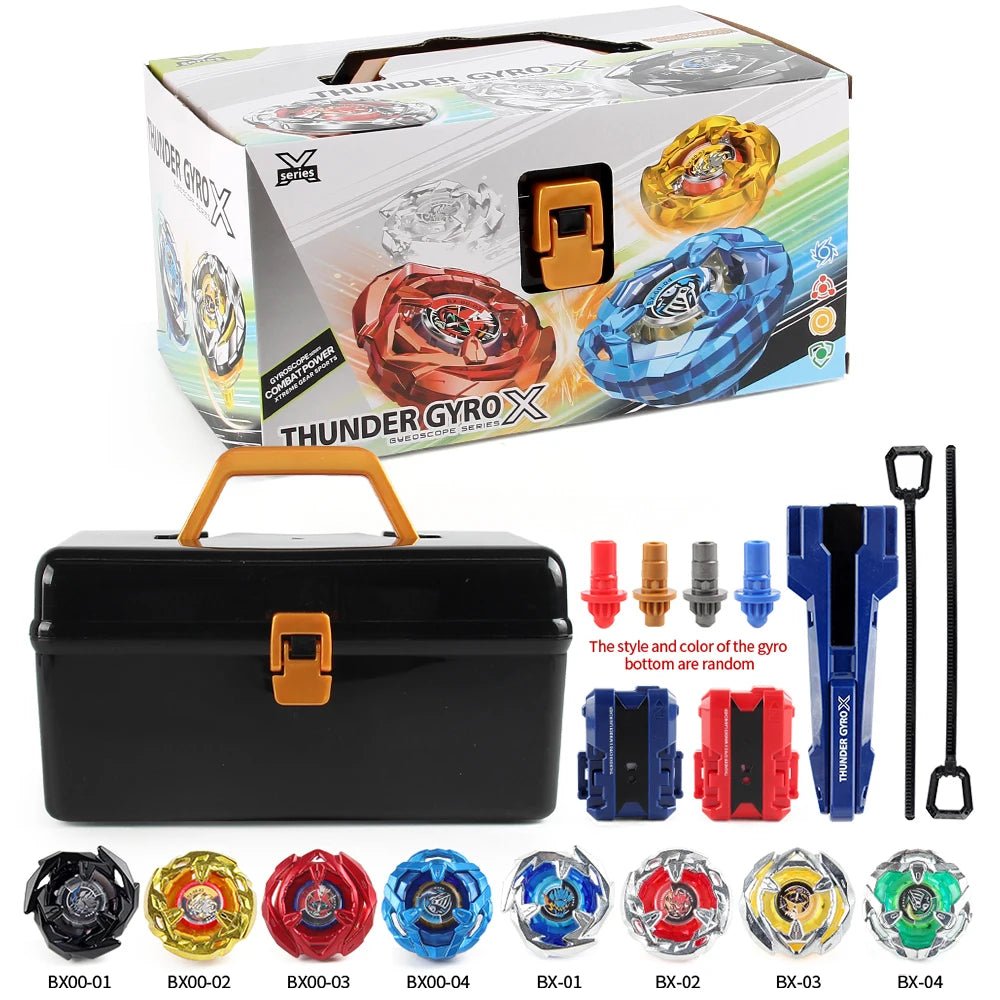 Beyblade X Spinning Toy Kit Gyro Metal Battle Tops with Launchers - Maxwell shop